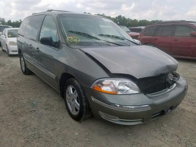 2FMZA52402BA47608 - 2002 FORD WINDSTAR S GREEN photo 1