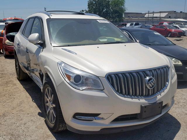 5GAKRCKD3DJ234098 - 2013 BUICK ENCLAVE WHITE photo 1