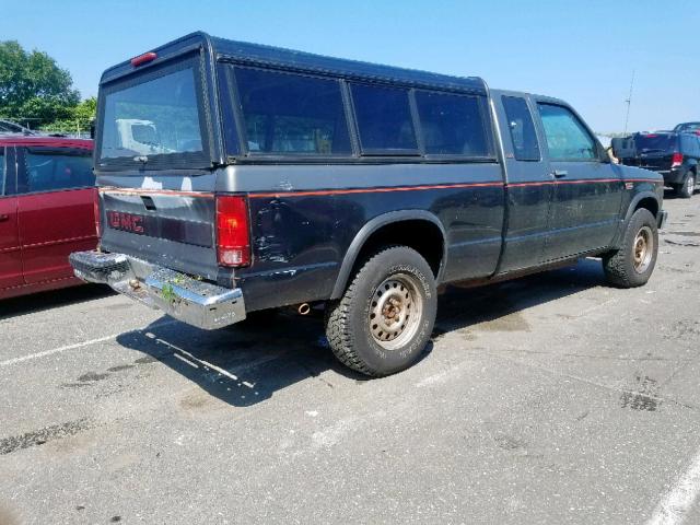 1GTDT19Z2K8530703 - 1989 GMC S TRUCK S1 GRAY photo 4