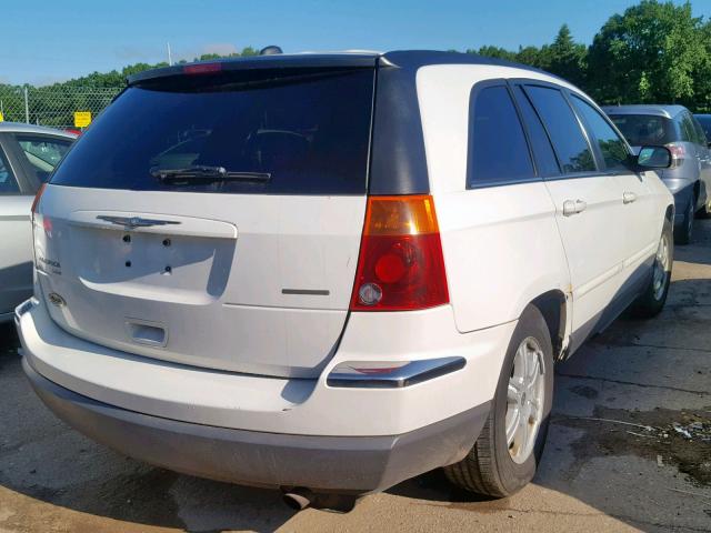 2C8GF68405R329932 - 2005 CHRYSLER PACIFICA T WHITE photo 4