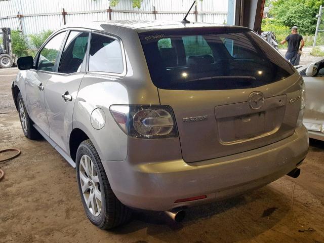 JM3ER293480170661 - 2008 MAZDA CX-7 SILVER photo 3