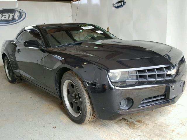 2G1FA1EV1A9215629 - 2010 CHEVROLET CAMARO LS BLACK photo 1