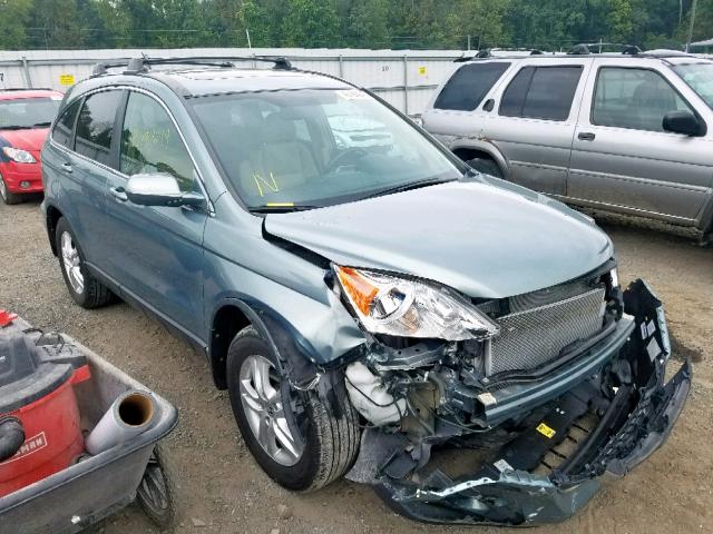 5J6RE4H79BL041465 - 2011 HONDA CR-V EXL BLUE photo 1