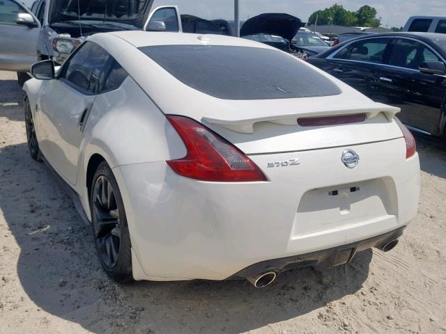 JN1AZ4EH8FM442030 - 2015 NISSAN 370Z BASE WHITE photo 3