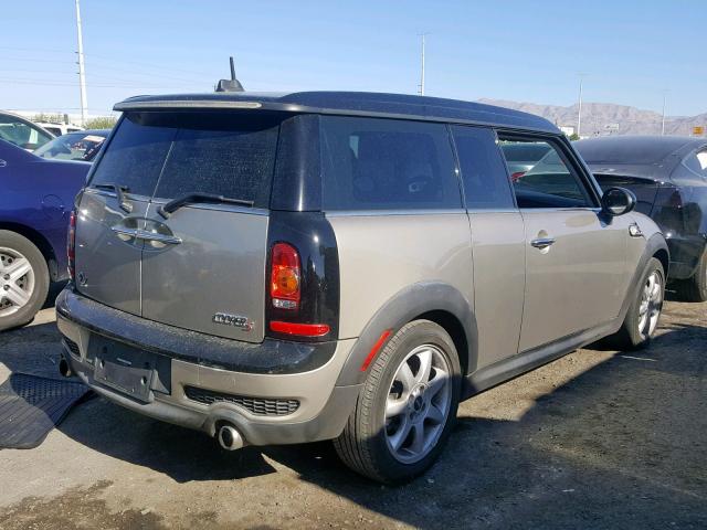 WMWMM335X9TP93217 - 2009 MINI COOPER S C GRAY photo 4