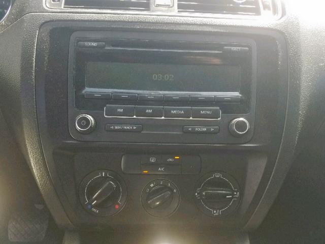 3VW2K7AJ7FM350540 - 2015 VOLKSWAGEN JETTA BASE WHITE photo 9