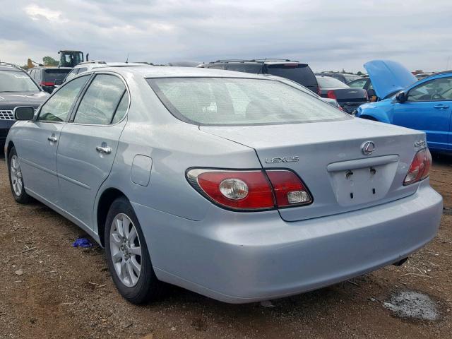 JTHBF30GX25027765 - 2002 LEXUS ES 300 BLUE photo 3