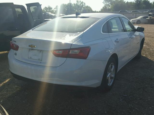1G1ZB5ST5HF188151 - 2017 CHEVROLET MALIBU LS WHITE photo 4