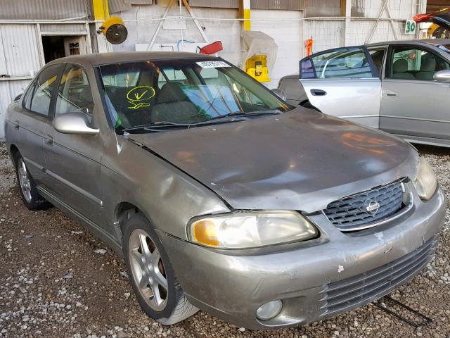 3N1BB51D31L121095 - 2001 NISSAN SENTRA SE GRAY photo 1