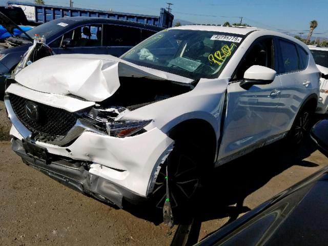 JM3KFADM8J1340526 - 2018 MAZDA CX-5 GRAND WHITE photo 2