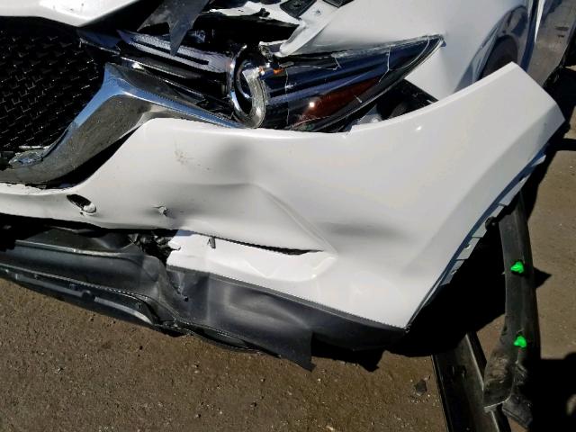 JM3KFADM8J1340526 - 2018 MAZDA CX-5 GRAND WHITE photo 9