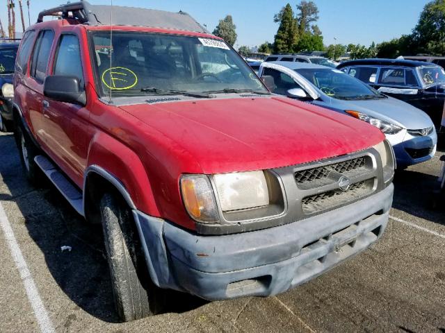 5N1ED28T6YC557876 - 2000 NISSAN XTERRA XE RED photo 9