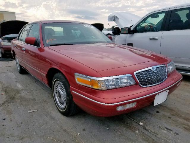 2MELM74W5VX648238 - 1997 MERCURY GRAND MARQ RED photo 1