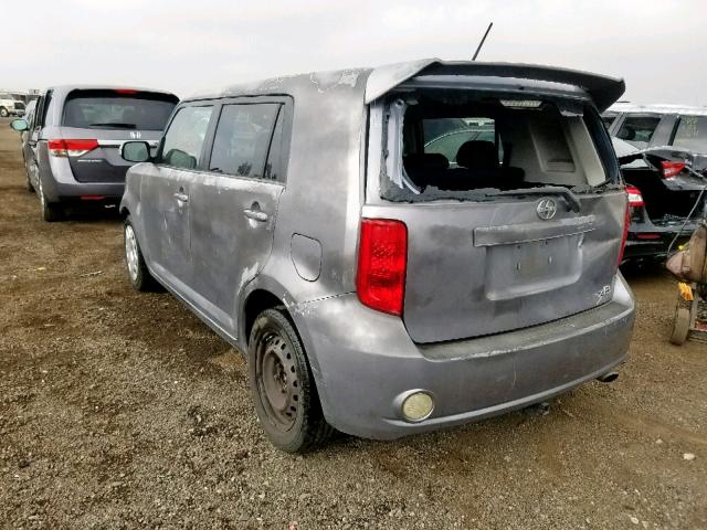 JTLKE50E791064177 - 2009 TOYOTA SCION XB 灰色 照片 3