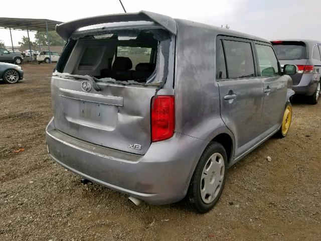 JTLKE50E791064177 - 2009 TOYOTA SCION XB 灰色 照片 4