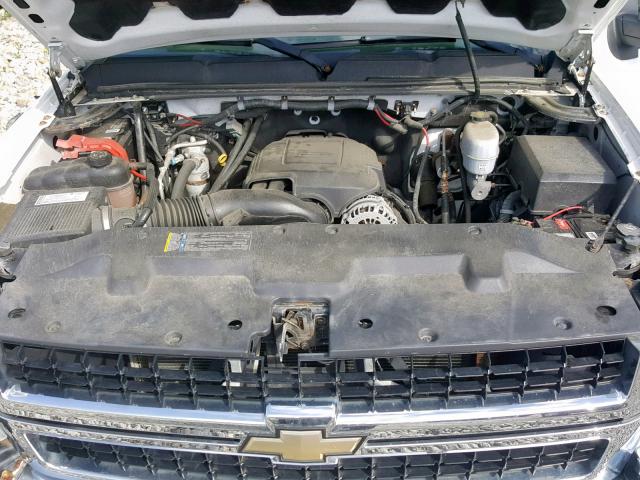 1GCHK24K18E127584 - 2008 CHEVROLET SILVERADO WHITE photo 7