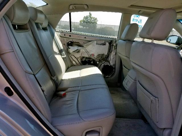 4T1BK3DB0CU448876 - 2012 TOYOTA AVALON BAS SILVER photo 6