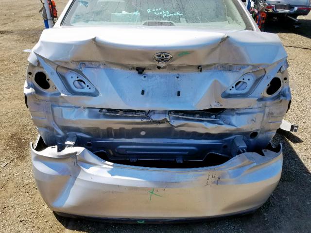 4T1BK3DB0CU448876 - 2012 TOYOTA AVALON BAS SILVER photo 9