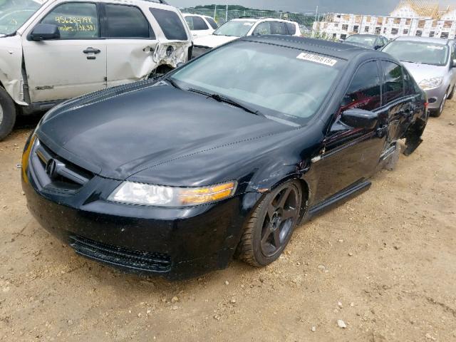 19UUA65596A063088 - 2006 ACURA 3.2TL BLACK photo 2