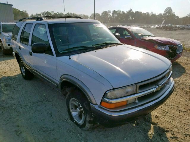 1GNCS13W7Y2265504 - 2000 CHEVROLET BLAZER WHITE photo 1