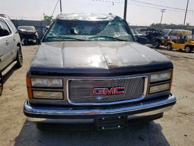 1GKEC13R5XJ763248 - 1999 GMC YUKON GRAY photo 9