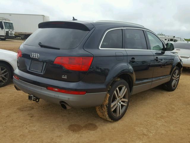 WA1BV74L38D042376 - 2008 AUDI Q7 4.2 QUA BLACK photo 4