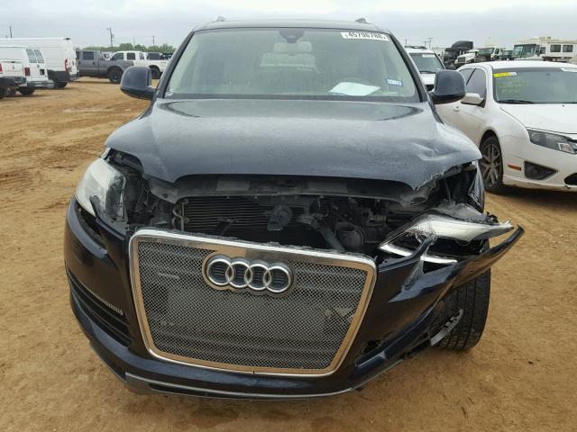 WA1BV74L38D042376 - 2008 AUDI Q7 4.2 QUA BLACK photo 9