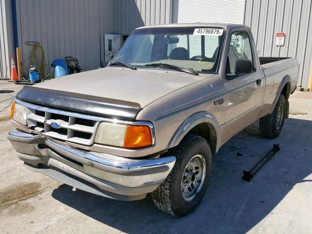 1FTCR11X3RUA04859 - 1994 FORD RANGER TAN photo 2