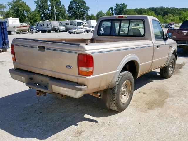 1FTCR11X3RUA04859 - 1994 FORD RANGER TAN photo 4