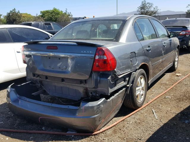 1G1ZT54815F216092 - 2005 CHEVROLET MALIBU LS 灰色 照片 4