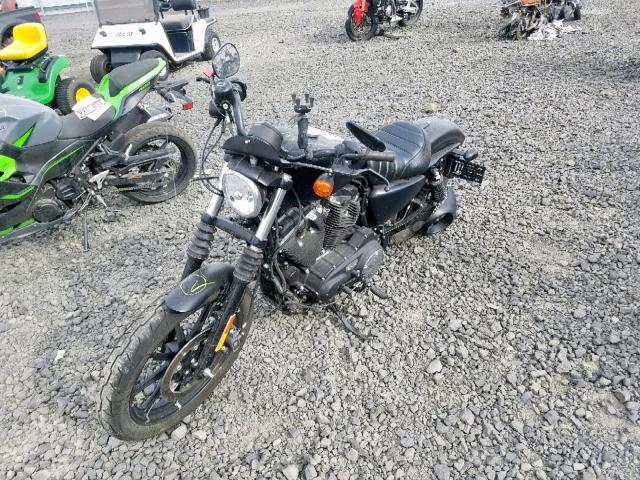 1HD4LE216KC422737 - 2019 HARLEY-DAVIDSON XL883 N BLACK photo 2