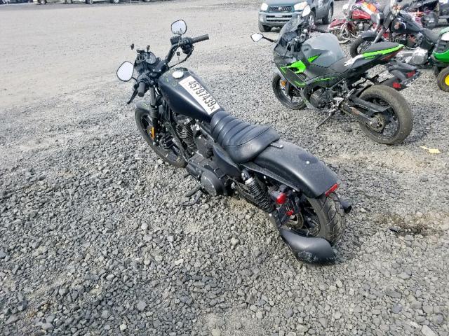 1HD4LE216KC422737 - 2019 HARLEY-DAVIDSON XL883 N BLACK photo 3