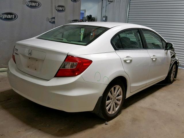 19XFB2F91CE023286 - 2012 HONDA CIVIC EXL 白色 照片 4