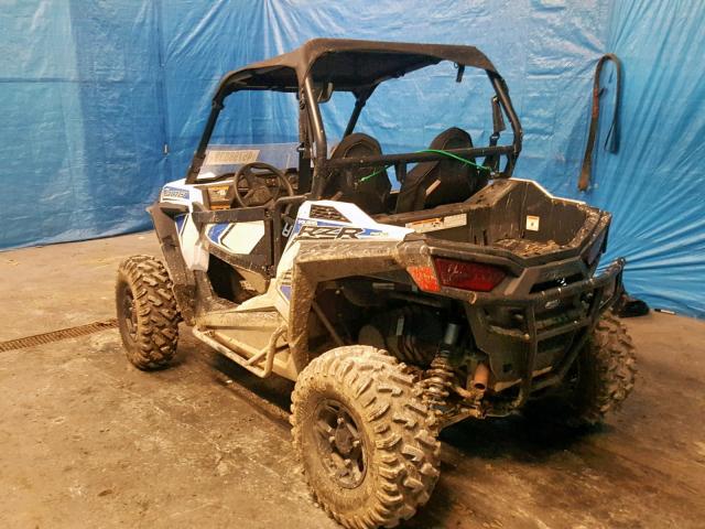 3NSVBA874HH870342 - 2017 POLARIS RZR S 900 WHITE photo 3