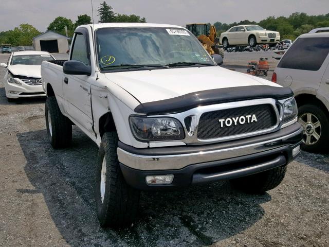 5TENM92N24Z456708 - 2004 TOYOTA TACOMA PRE WHITE photo 1