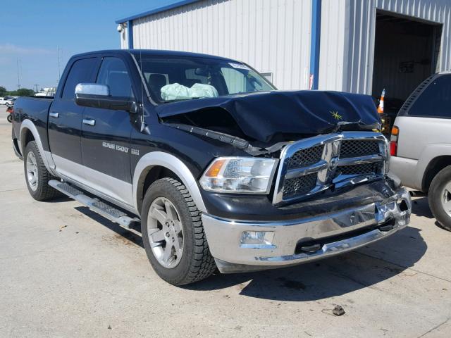 1C6RD7NTXCS186959 - 2012 DODGE RAM 1500 L BLACK photo 1