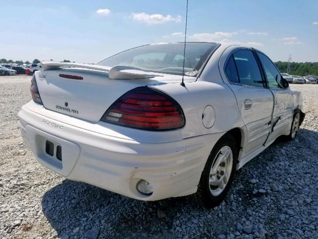 1G2NE52F22C218596 - 2002 PONTIAC GRAND AM S WHITE photo 4