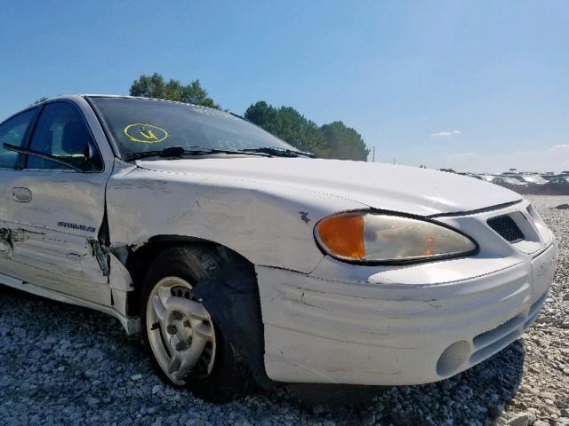 1G2NE52F22C218596 - 2002 PONTIAC GRAND AM S WHITE photo 9