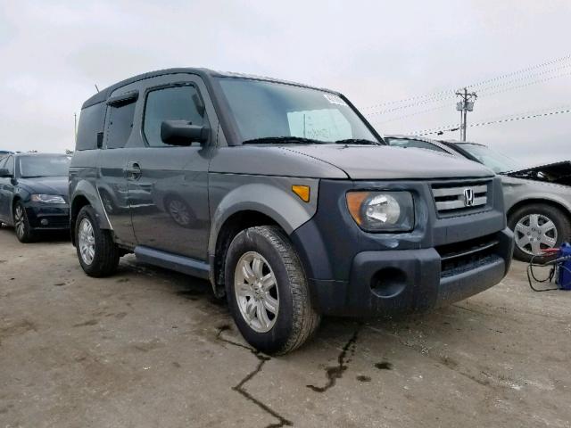 5J6YH18747L014733 - 2007 HONDA ELEMENT EX GRAY photo 1