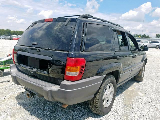 1J4GX48S41C624014 - 2001 JEEP GRAND CHER BLACK photo 4