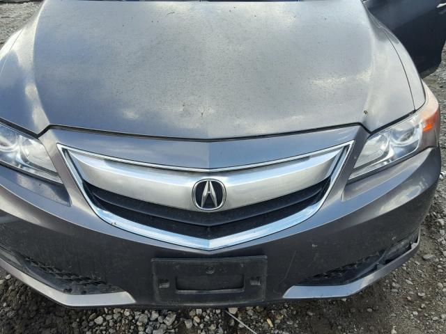 19VDE1F39EE002539 - 2014 ACURA ILX 20 GRAY photo 7