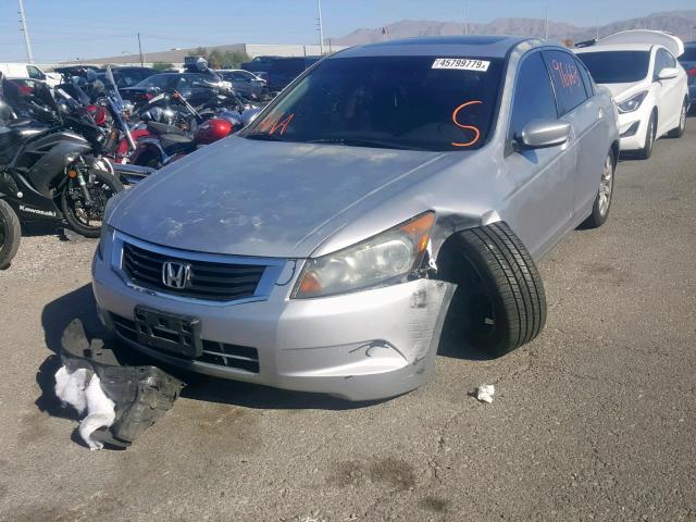 1HGCP2F81AA041767 - 2010 HONDA ACCORD EXL SILVER photo 2