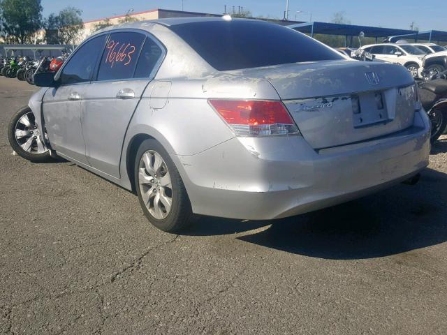 1HGCP2F81AA041767 - 2010 HONDA ACCORD EXL SILVER photo 3