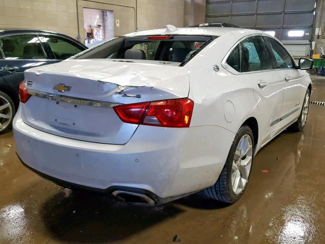 2G1145S3XH9104986 - 2017 CHEVROLET IMPALA PRE WHITE photo 4