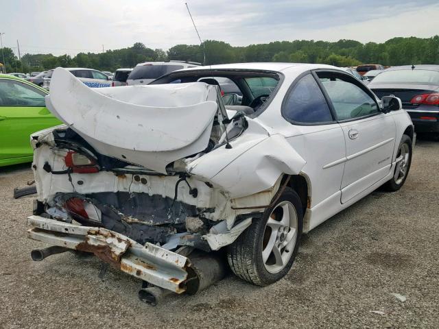 1G2WP12K4XF261976 - 1999 PONTIAC GRAND PRIX WHITE photo 4