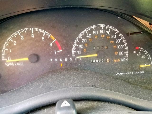 1G2WP12K4XF261976 - 1999 PONTIAC GRAND PRIX WHITE photo 8