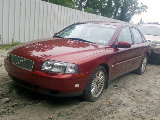 YV1TS92D731310943 - 2003 VOLVO S80 RED photo 2