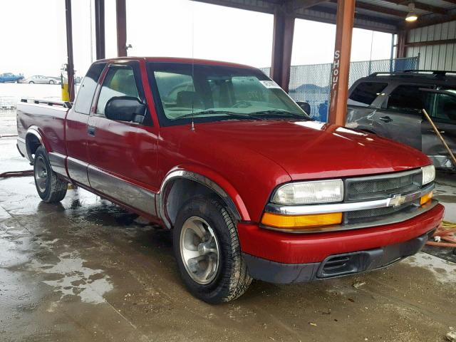1GCCS19W828142959 - 2002 CHEVROLET S TRUCK S1 RED photo 1