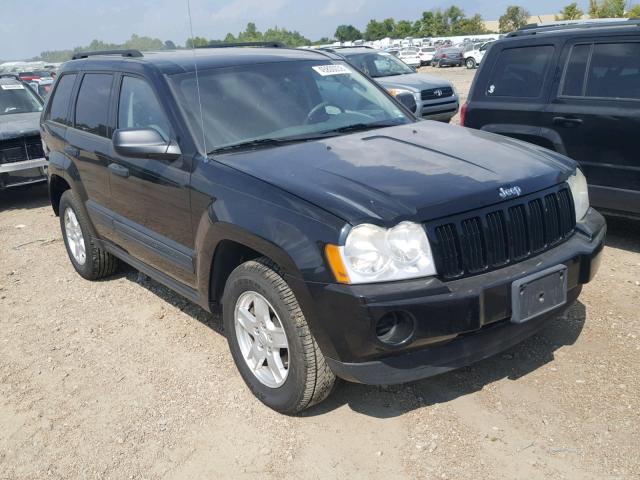 1J4GR48K76C287405 - 2006 JEEP GRAND CHER BLACK photo 1