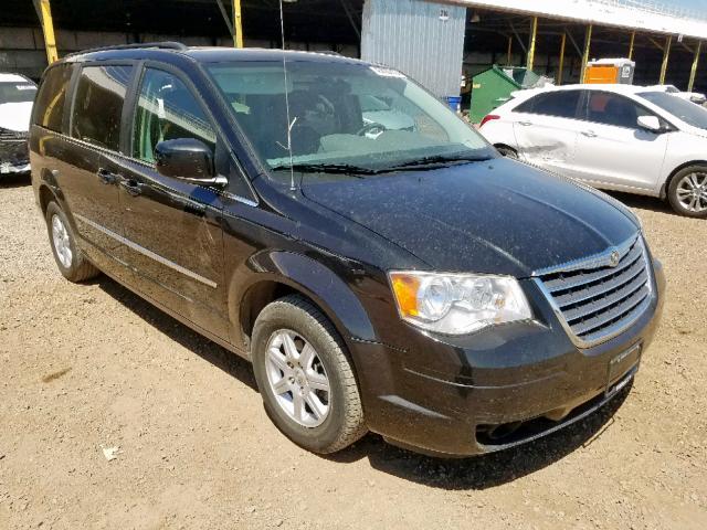 2A4RR5D1XAR356924 - 2010 CHRYSLER TOWN & COU BLACK photo 1